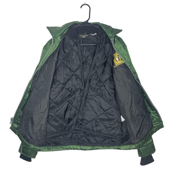 Vintage Golden Fleece Workwear Jacket Green Sz 40 USA Made Detachable Lining Y2K - Picture 3 of 12